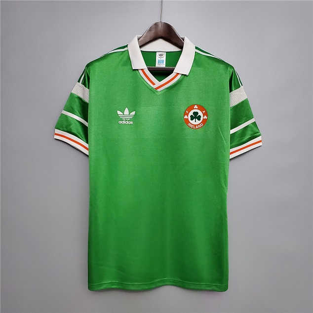 AAA Quality Ireland 88/90 Home Soccer Jersey